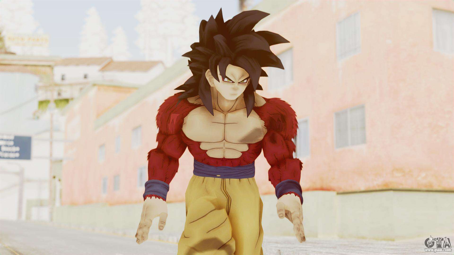 Dragon Ball Xenoverse Goku SSJ4 for GTA San Andreas