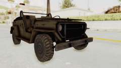 MGSV Jeep No LMG for GTA San Andreas
