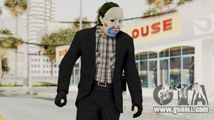 Joker Heist Outfit GTA 5 Style for GTA San Andreas