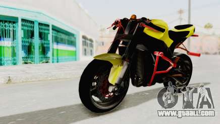 Kawasaki Ninja ZX-10R Nakedbike Stunter for GTA San Andreas