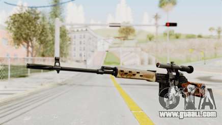 Sniper with New Realistic Crosshair for GTA San Andreas