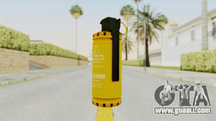 Tear Gas Gold for GTA San Andreas