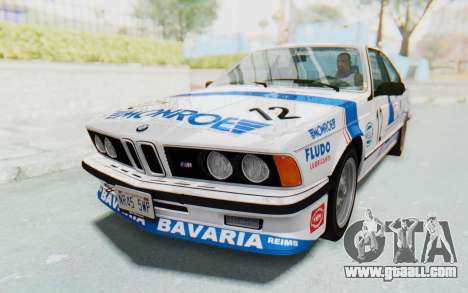 BMW M635 CSi (E24) 1984 IVF PJ3 for GTA San Andreas