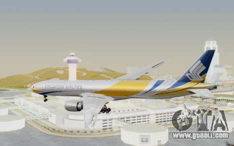 Boeing 777-300ER Singapore Airlines v2 for GTA San Andreas