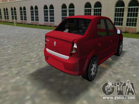 Renault Logan for GTA Vice City