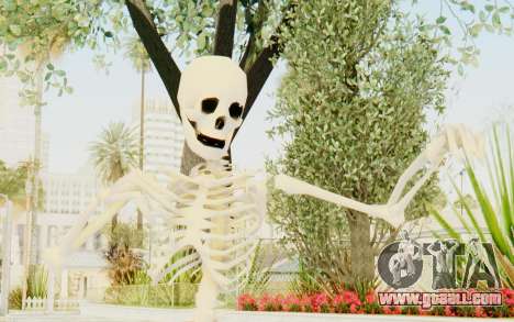Skeleton for GTA San Andreas