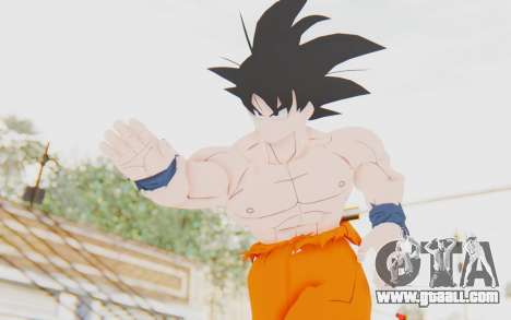 Dragon Ball Xenoverse Goku Shirtless SJ for GTA San Andreas