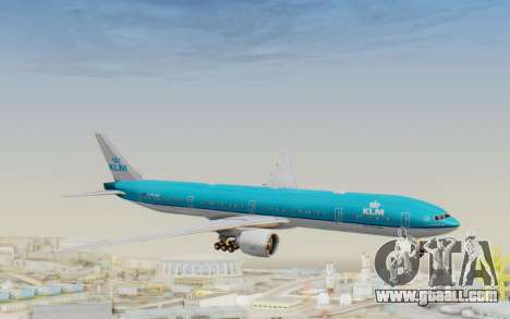 Boeing 777-300ER KLM - Royal Dutch Airlines v3 for GTA San Andreas