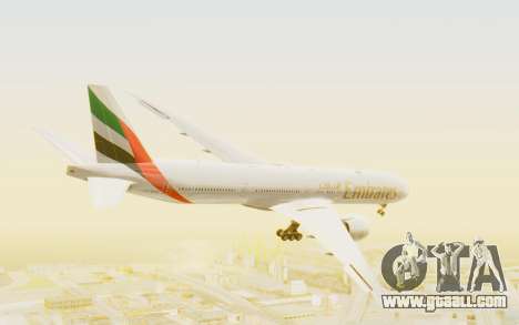 Boeing 777-300ER Emirates for GTA San Andreas