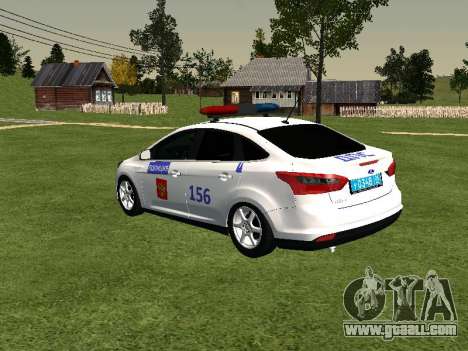 Ford Focus ДПС for GTA San Andreas