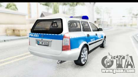 Opel Astra G Variant Polizei Hessen for GTA San Andreas