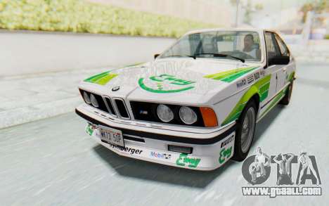 BMW M635 CSi (E24) 1984 IVF PJ2 for GTA San Andreas