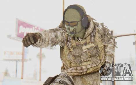 COD MW2 Ghost Sniper Desert Camo for GTA San Andreas
