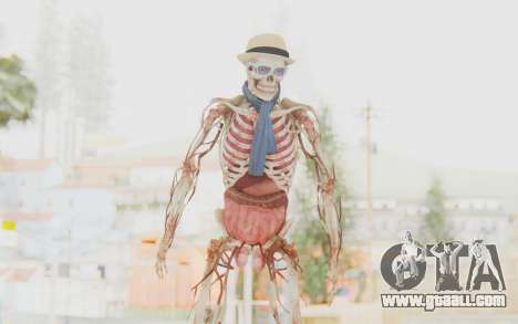 Skeleton with Hat and Glasses for GTA San Andreas