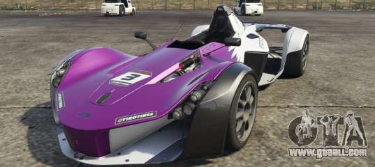 The BAC Mono (New model) for GTA 5