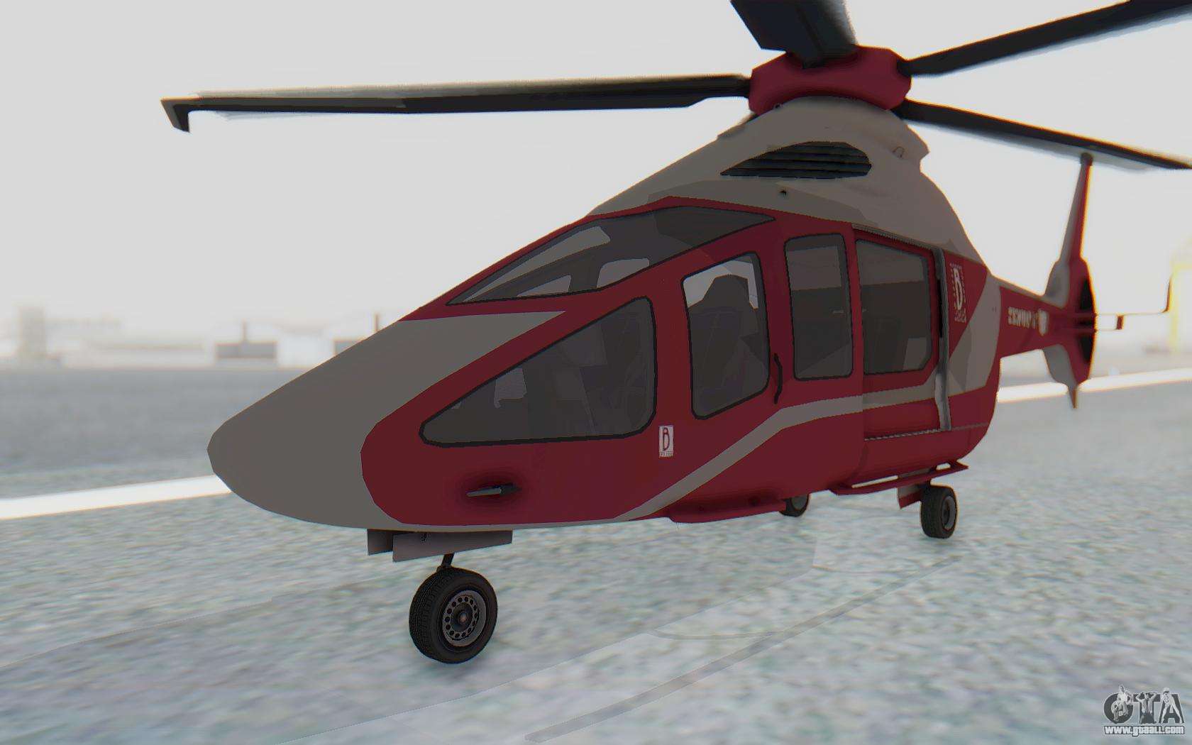 Eurocopter EC-120 PRF para GTA San Andreas