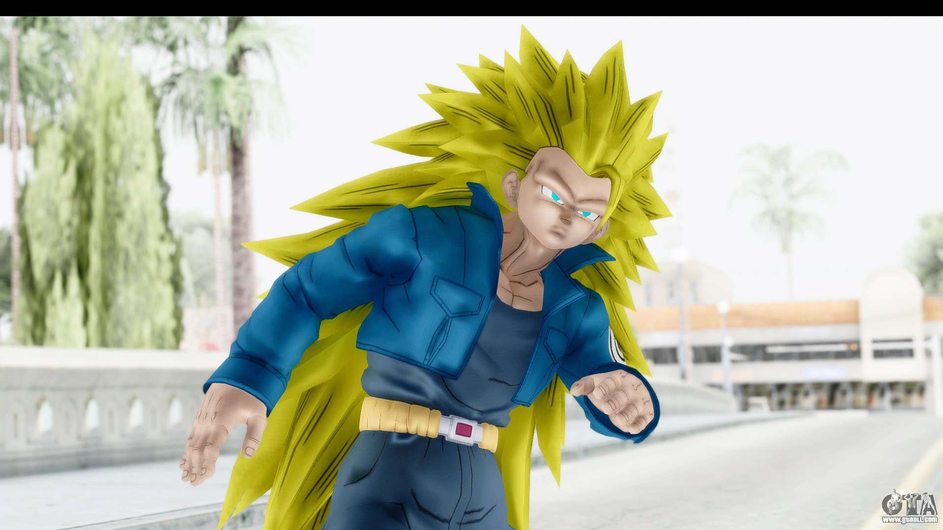 Trunks del Futuro SSJ for GTA San Andreas