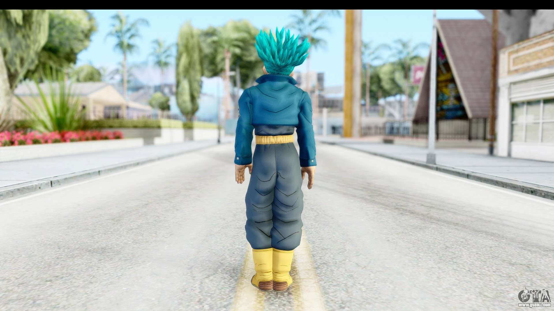 Dragon Ball Xenoverse Future Trunks SSJ2 para GTA San Andreas