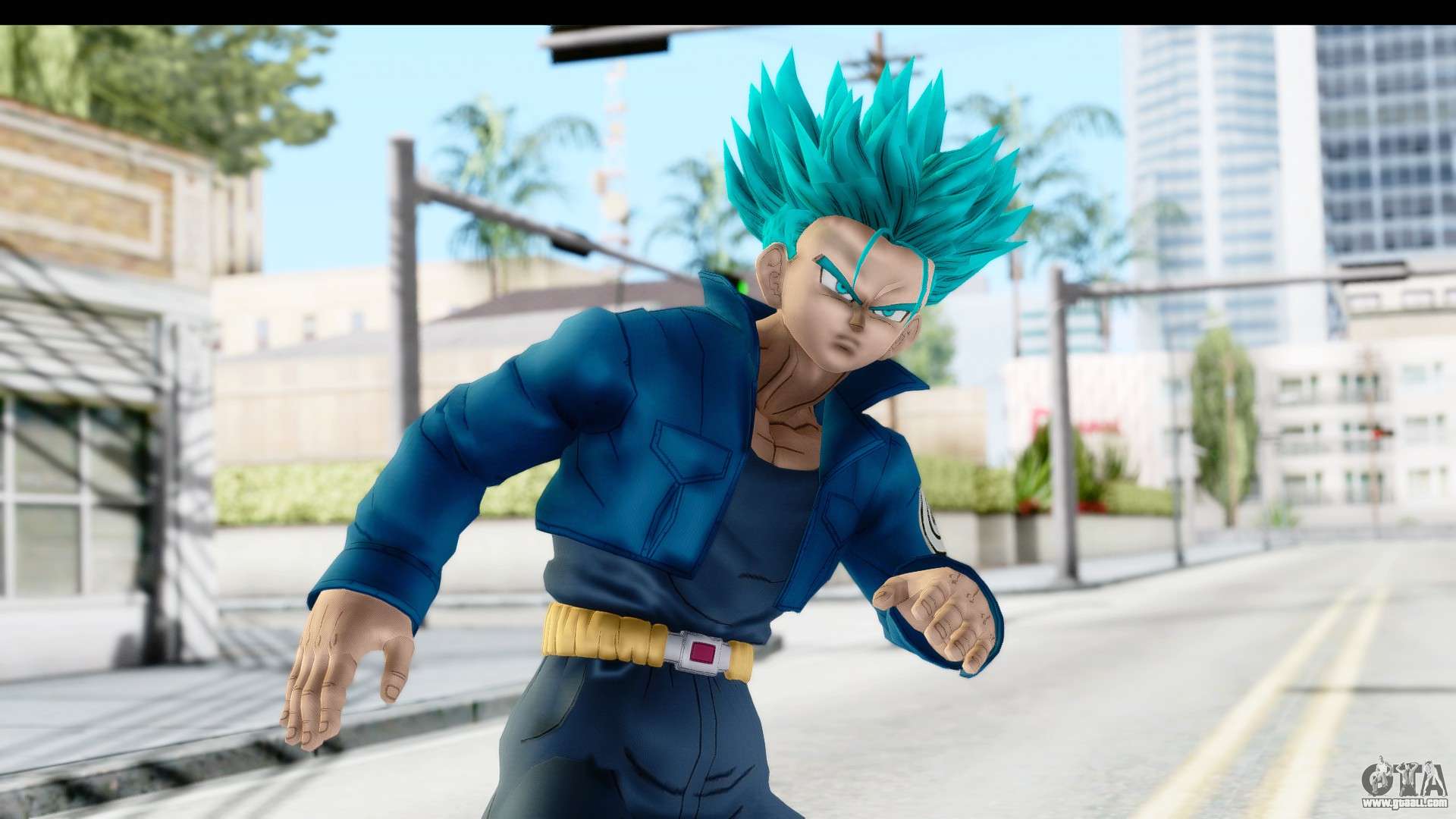 Dragon Ball Xenoverse Future Trunks SSGSS for GTA San Andreas