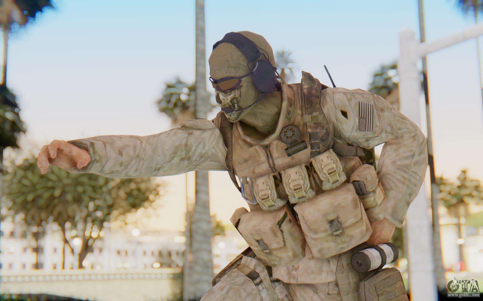 download ghost in training mw2 for free