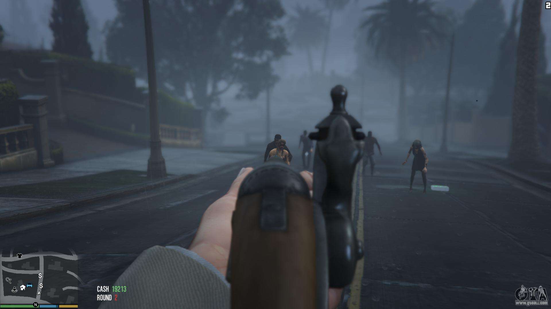 Is there a zombie in gta 5 фото 37