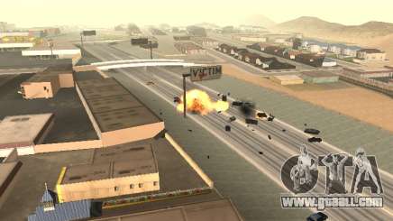 Blast machines for GTA San Andreas