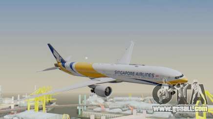Boeing 777-300ER Singapore Airlines v2 for GTA San Andreas