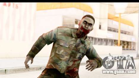 Left 4 Dead 2 - Zombie Military for GTA San Andreas