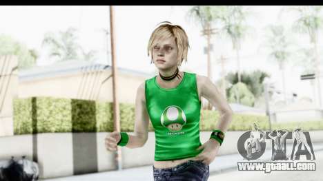 Silent Hill 3 - Heather Sporty Green Get A Life for GTA San Andreas