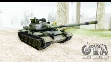 T-62 Wood Camo v2 for GTA San Andreas