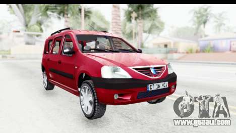 Dacia Logan MCV for GTA San Andreas