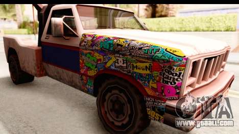 Towtruck Sticker Bomb for GTA San Andreas