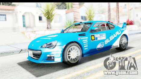 Subaru BRZ Rally for GTA San Andreas