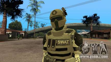 Elite GENSEC PAYDAY 2 SWAT Unit for GTA San Andreas