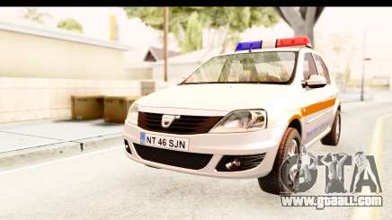 Dacia Logan Facelift Ambulanta v2 for GTA San Andreas