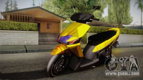 Honda Vario Yellow Shines for GTA San Andreas