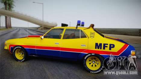 Main Force Patrol Vehicle Mad Max for GTA San Andreas