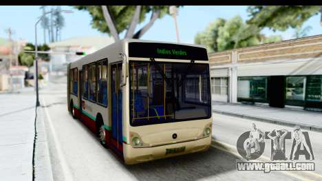 Metrobus de la Ciudad de Mexico for GTA San Andreas