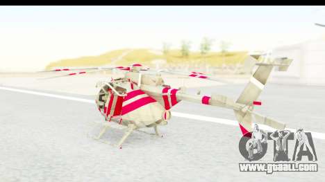 Smaga Sparrow Helis Military Version for GTA San Andreas