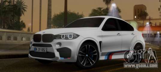 BMW X6M F86 M Performance for GTA San Andreas