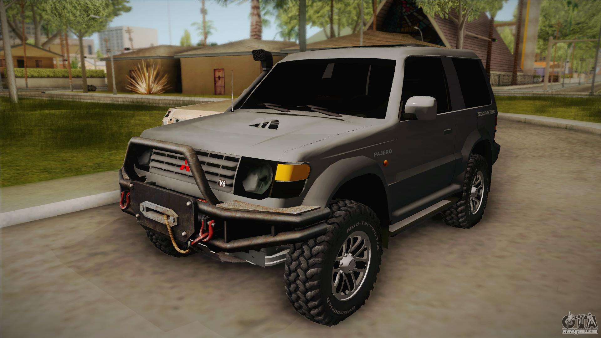 Mitsubishi pajero gta 5 фото 14