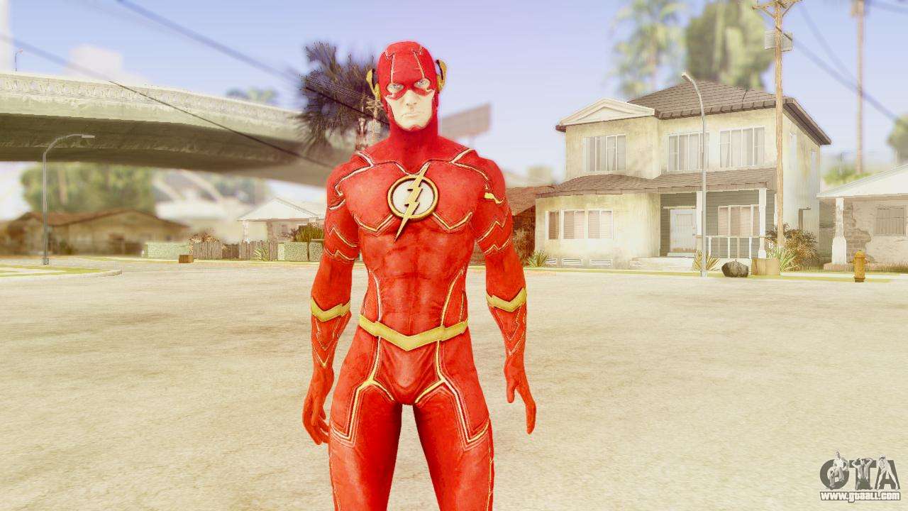 Download The Flash superpower mod for GTA San Andreas (iOS, Android)