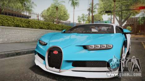 Bugatti Chiron 2017 for GTA San Andreas