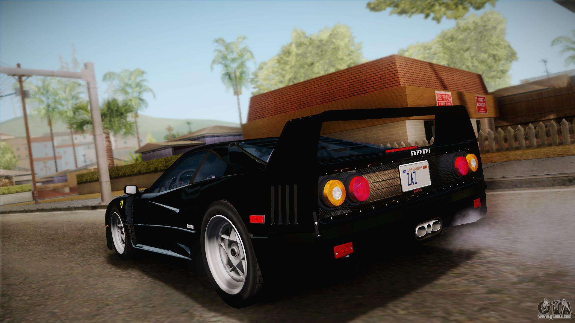 Download Ferrari F40 (US Spec) 1989 for GTA San Andreas