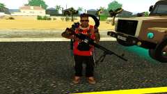 PKM Black for GTA San Andreas