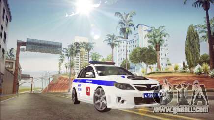 Subaru Impreza WRX STI Police for GTA San Andreas