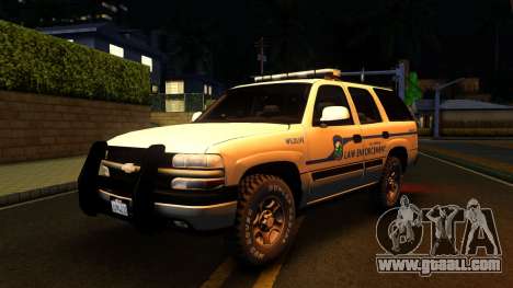 2004 Chevy Tahoe State Wildlife for GTA San Andreas
