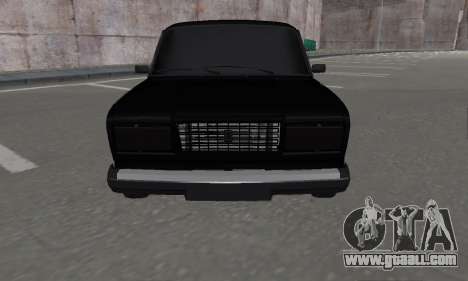 VAZ 2107 Black Jack for GTA San Andreas