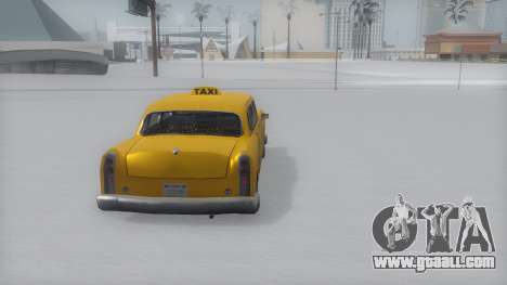 Cabbie Winter IVF for GTA San Andreas