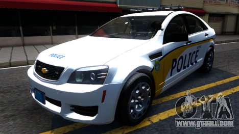 Chevy Caprice Metro Police 2013 for GTA San Andreas